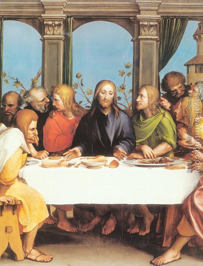 Hans The Younger Holbein : The Last Supper